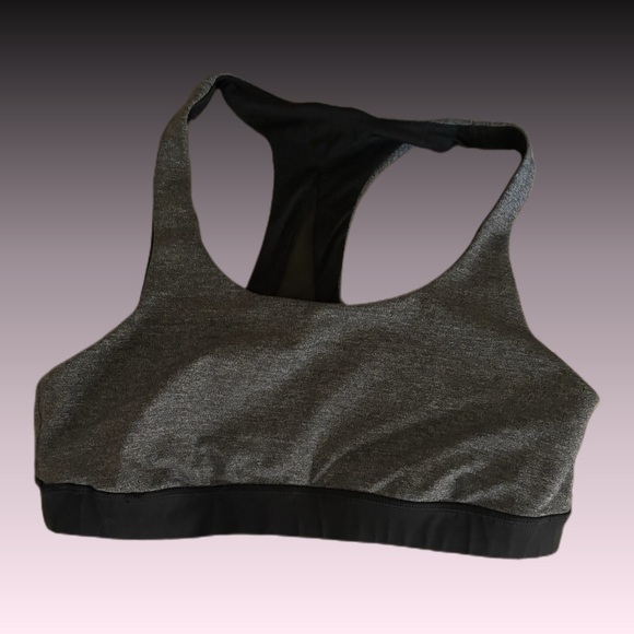 Lululemon gray sports bra size 10 - Picture 1 of 4